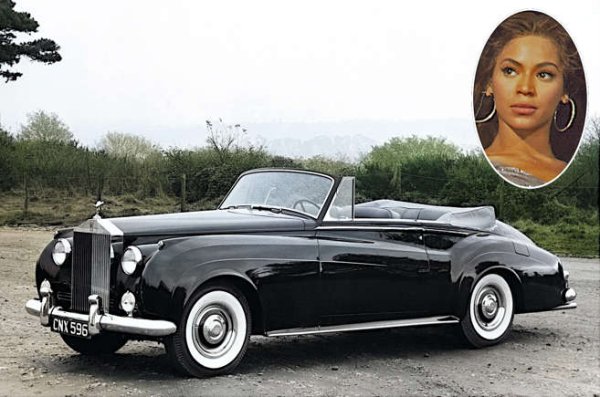 Бионсе и съпругът й Джей Зи притежават много екземпляри от тази марка, която се очаква да бъде харесана от много богатите. Може би най-неочакваният е кабриолетът Silver Cloud II от 1959 година, който рапърът и продуцент подарява на Бионсе за 25-ия рожден ден през 2006.

През същата година двойката си сътрудничи по сингъла Upgrade U. Видеото към тази песен включваше друг Rolls-Royce от същата епоха, но седан Silver Cloud III.